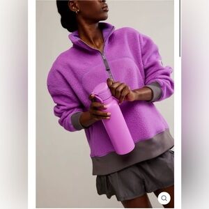 🆕 Free People Movement Hit the Slopes Quarter Zip
IN Red Violet Combo. NWT